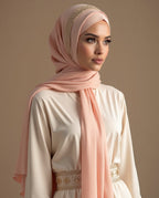 Velvet Touch Hijab — Garnet